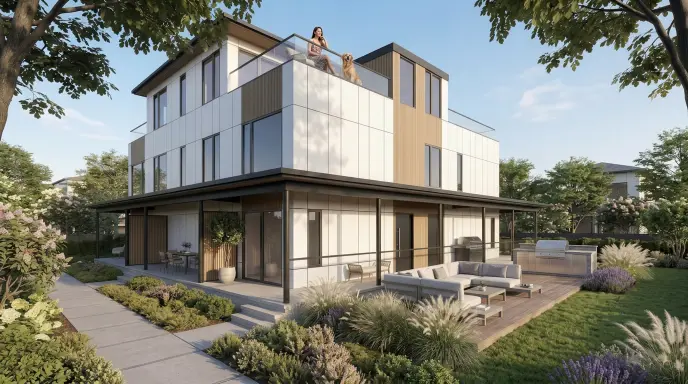 New build opportunity exterior